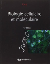 Biologie cellulaire et moléculaire