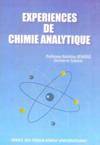 Expériences de chimie analytique