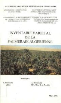 Inventaire varietal de la palmeraie Algerienne