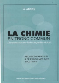 La chimie en troncmmun